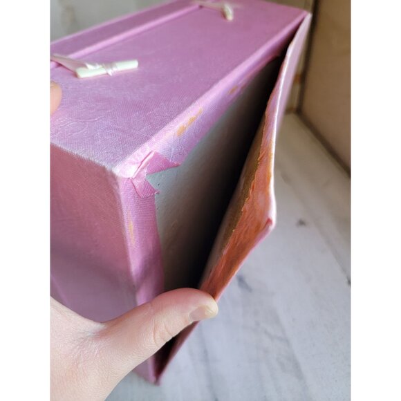 Kurt Adler baby's first Christmas girl Pink glitter ornament Xmas set - Picture 12 of 13